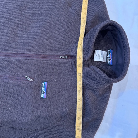 Patagonia Fleece Pullover Jacket 1/4 Zip Brown Better Sweater Men’s Size M - Picture 6 of 7